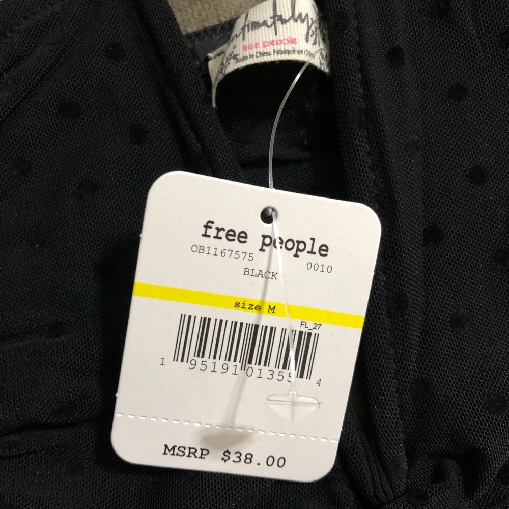 NWT Free People Sierra Bandeau in black - Picture 7 of 8